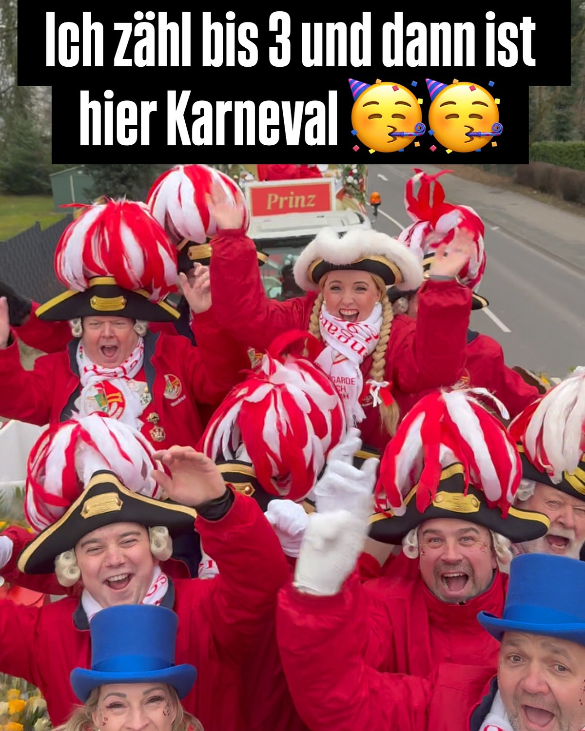 Ich zähl bis drei und dann ist hier Kaneval…

eins , zwei , drei 🥳🥳🥳

#prinzengardegl #prinzengarde #karneval...